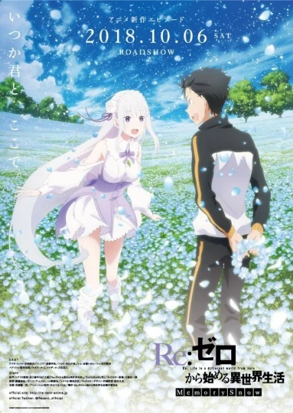 Re:Zero. Жизнь с нуля в альтернативном мире: Снежные воспоминания - главный постер